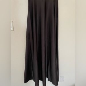 Floor length evening skirt